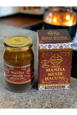 MNZ-Atom Mesir Paste مع نفول العسل 400gr - Manisa Birlik