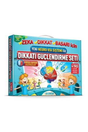 (MNZ-Attention Strengthening Set) صانع الذرة عمره 4 سنوات يحب الذرة (DGS04 - Adeda Yayınları