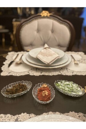 MNZ-Aurora طاولة خفيفة للاستعمال مجموعة 3 10545 - Paşabahçe