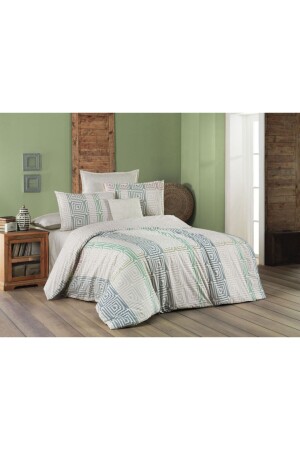 MNZ-Aurora Ranforce Duvet Cover Set مزدوج IDN050031 - İdaş
