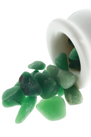 MNZ-Aventurine غير المعالجة الخام الطبل الطبل الطبيعي قطعة الحجر - Seay