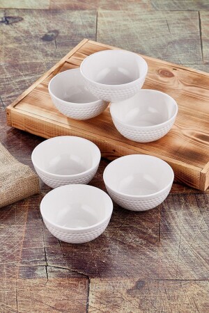 MNZ-Avm Kütahya Series فئة أول كرة جولف السيراميكية مجموعة من 6 خفيفة ووجبة الإفطار مجموعة عرض TYC00313103305 - Genel Markalar