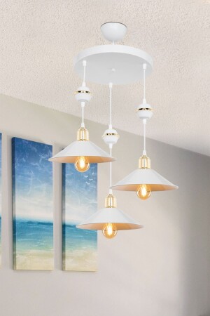 MNZ-Axes White Tray Globe (الجلوب البيضاء الثلاثي) الخميرة البيضاء 5253 - manogrup avize aydınlatma