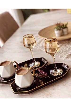 MNZ-Ayda عرض كوب قهوة طقم 6 - Onedekor