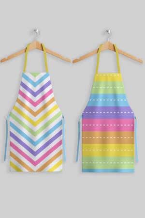 MNZ-Ays المنزل ملونة 2 قطع مطبخ فرشة مجموعة AYSO398 - AYSHOME