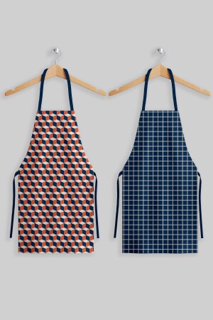 MNZ-Ays المنزلي البحرية الأزرق البرتقالي المفتاح المطبخ مجموعة 2 AYSO421 - AYSHOME