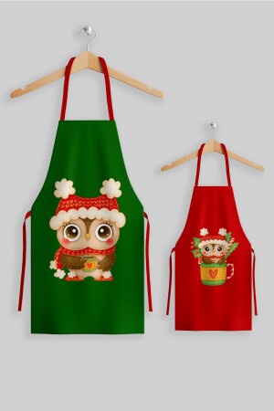 (MNZ-Ays) المنزلي الأم الطفل السنة الجديدة الخضراء الحمراء المطبخ المفتاح مجموعة AYSO367 - AYSHOME