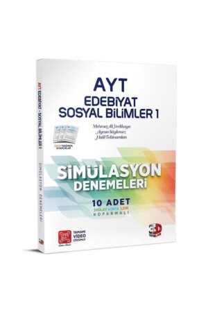 أدب MNZ-Ayt العلوم الاجتماعية 1 تجارب المحاكاة - 3D Yayınları