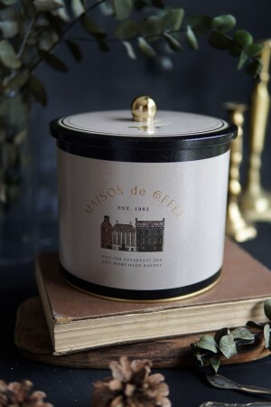 حاوية تخزين الغذاء ذات الطراز من MNZ-Azura - حاوية تخزين المعادن 17.5 سم × 15.5 سم ER146 - Evle