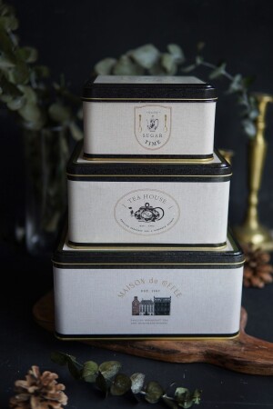 حاوية تخزين المعادن ذات النمط من MNZ-Azura، صندوق تنظيم، منظمة تجميل Erb13v3 ERB13V3 - Evle