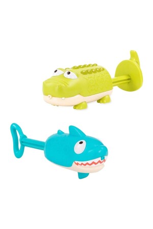 (MNZ-B. Toys Fun Water Gun) (تروس المياه المسلحة (تروس) والقرش (TRNBTOYSBX1551Z - Toys