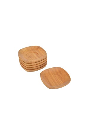 MNZ-B2502 سيلفا - 6 قطع مربع طاولة شاي الشاي B2502-1 - Bambum