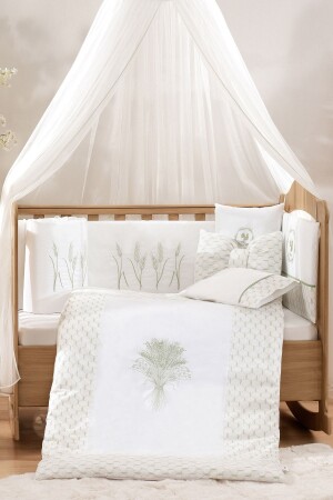 (MNZ-Baby Başak) مجموعة نوم خضراء (FABU) 5331 - FABU