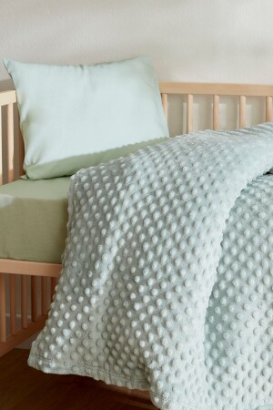 كتان من طراز MNZ-Baby Lily Blue Bud 90x110 سم - Karaca Home