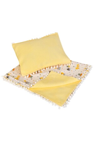 MNZ-Baby Pique Blanket موسلين مجموعة lvn04 - LAVİN DOĞAL ÜRÜNLER