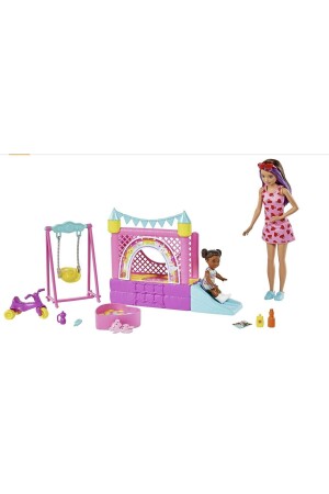 (MNZ-Babysitter Skipper Playhouse Set Hhb67) - Barbie