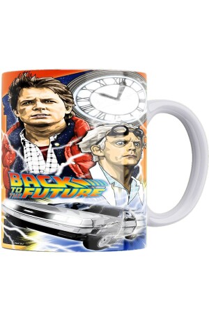 MNZ-Back to the Future طباعة 100% بروسلان كوب rem-onz14 - remonz