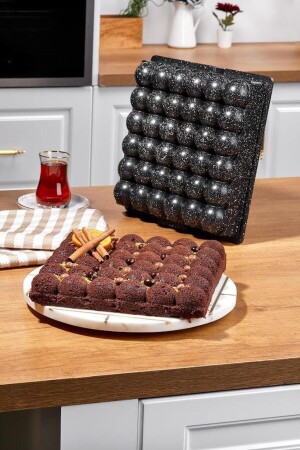 MNZ-Ball Casting Cake Mold أسود TAC-6647 - Taç