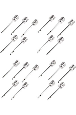 MNZ-Ball Inflation إبرة ضخمة كرة أداة التضخم الكرة لكرة القدم كرة السلة كرة القدم كرة القدم والتيارات (SILVER - Admay