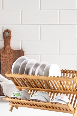 سلة الأطباق من البامبو (MNZ-Bamboo Dish Basket) - Genel Markalar