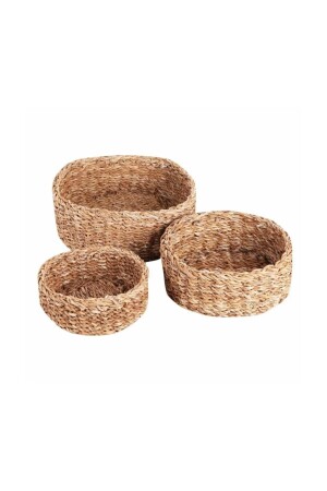 MNZ-Bamboo Rattan 3-piece سلة فاخرة مجموعة cl-9002 - CasaLinda
