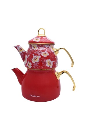 MNZ-Bambum Summer - مجموعة الشايات ذات النمط الأحمر 8860 - Taşev