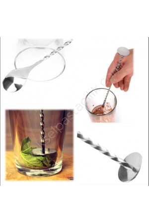 ملعقة من قماش MNZ-Bar مع ملفاة 25,5 سم 123ALKBA13A - Zicco