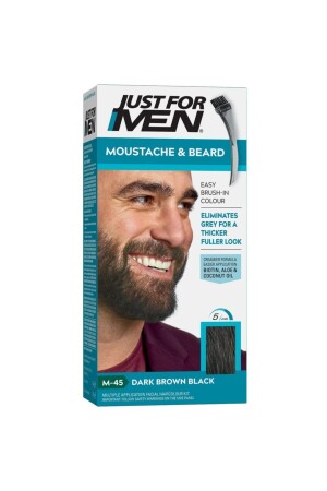MNZ-Bard & Mustache Dye داكن بني أسود - Just For Men