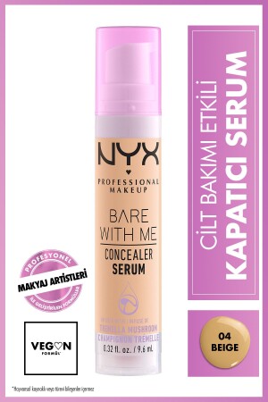 MNZ-Bare مع لي مخفف السيروم 04 بيج - Nyx Professional Makeup