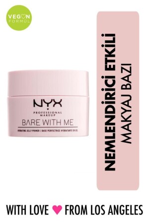 MNZ-Bare مع لي ترطيب جيلي مبرم قاعدة تجميل - Nyx Professional Makeup