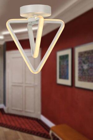 MNZ-Barış 3 لون LED صبوح السقف واحد شمعة أبيض 300 001 0095 51 - Begüsa