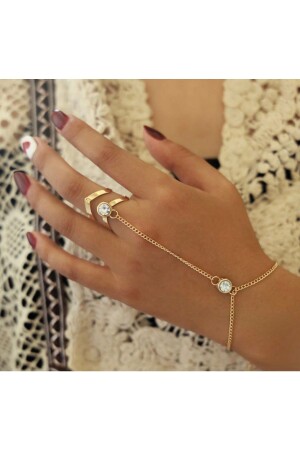 MNZ-Basilisk Ring Model Stone Shahmeran - سلسلة المعصم - Girift Vintage
