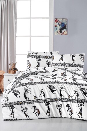 مجموعة غطاء قماش مزدوج من MNZ-Basis - Kokopelli 8681235090039 - Home & Bath