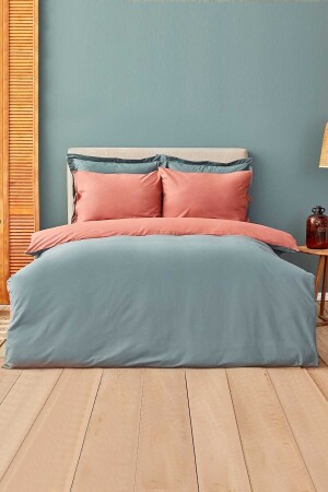 MNZ-Basis Petrol-terecota مضاعفة الجانبية الواحدة غطاء غطاء غطاء غطاء غطاء غطاء غطاء غطاء غطاء - Karaca Home