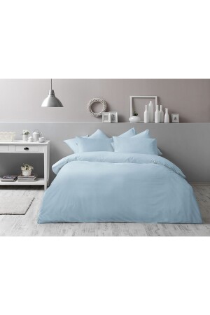 MNZ-Basis Ranforce Duvet Cover Set مضاعفة البرتقال P12617S479 - Taç