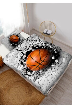 MNZ-Basket Ball Baby Child الواحدة الغطاء القصص مجموعة CP196-n - CAPRİCE HALI