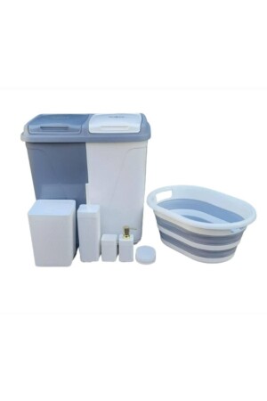 (MNZ-Bath & Dowry Set) 7 قطع (أهير2588) - AHİR TİCARET