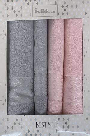 مجموعة المياه المتحركة (MNZ-Bath Set) (إيليسا غراي باودر) (BC102684) - Özdilek