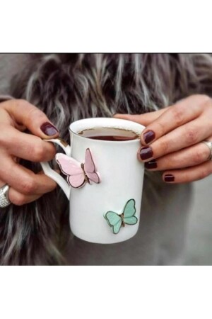 MNZ-Batterfly Porcelain Mug GZN110 - AROW