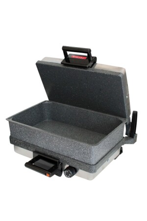 MNZ-Bazlama Lahmacun مشينة الشواء GT مع حاوية غرانيت - Bimeks Turbomeks