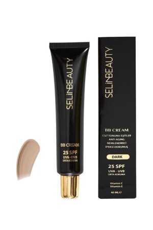 كريم MNZ-Bb Dark Spf25 40 مل SC-BB - Selin Beauty