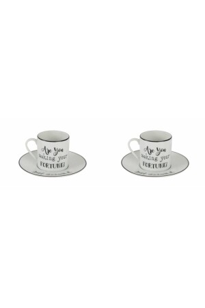 (MNZ-Be Happy Coffee Set) أربعة قطع (04A+P021340) - Porland