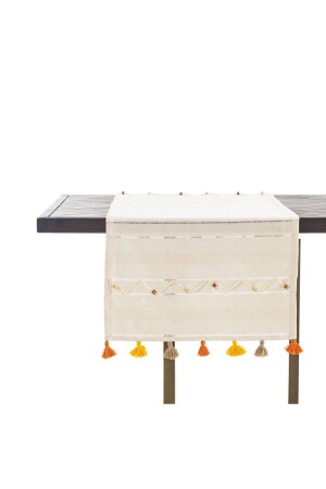 (MNZ-Bead Pompom Runner) 50X130 سم - Mudo Concept