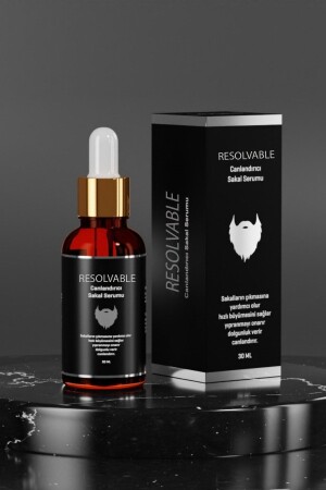 سيروم MNZ-Beard & Mustache يدعم تشكيل اللحية الجديدة لمشاكل اللحية السريعة والحية الحجرية - Resolvable Kozmetik