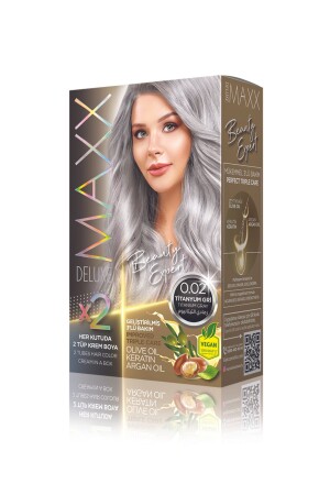 (MNZ-Beauty Series) كيراتين لون الشعر الدائم (Bmw 1) مع كلمة المرور في الصناديق - Maxx Deluxe