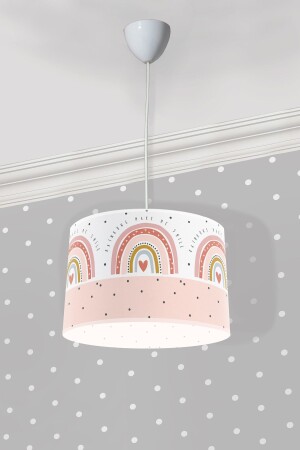 MNZ-Bebişim Bi134 قوس قزح غرفة الأطفال مصباح معلق شاندلي BİA134 - Bebişim Halı