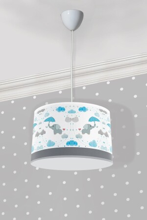 MNZ-Bebişim Bi168 جميل الفيل غرفة الأطفال مصباح معلق شاندلي BİA168 - Bebişim Halı