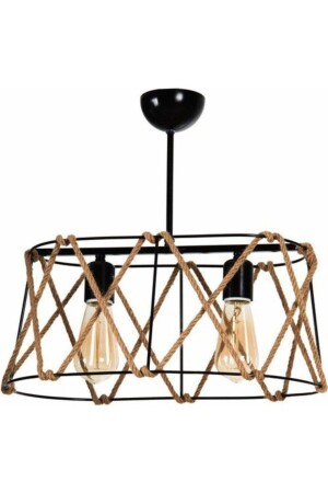 MNZ-Begonia Oval Row 2 رعد الشنابل (أسود) VK. 1287 - VK HOME AYDINLATMA