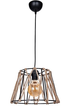 MNZ-Begonia رأس معلق الشنادل (أسود) VK. 1266 - VK HOME AYDINLATMA