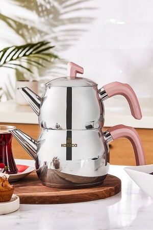 قاعدة إدخال MNZ-Belinay Midi Rose Teapot Set 153. 03. 08. 1233-1 - Karaca